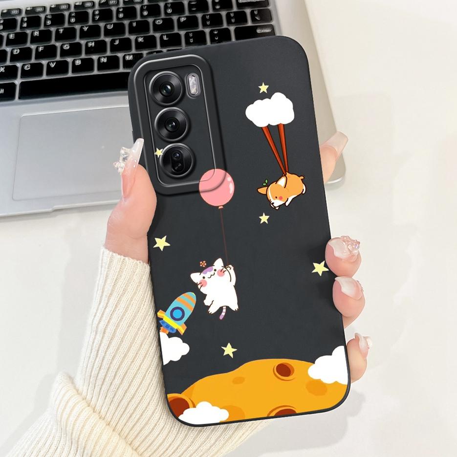 Per Custodia Oppo Reno12 Pro 5G CPH2629 Carina Moda Cartone Animato Cover Morbide Custodie in Silicone Per Oppo Reno 12 Pro Reno12 5G CPH2625 Paraurti