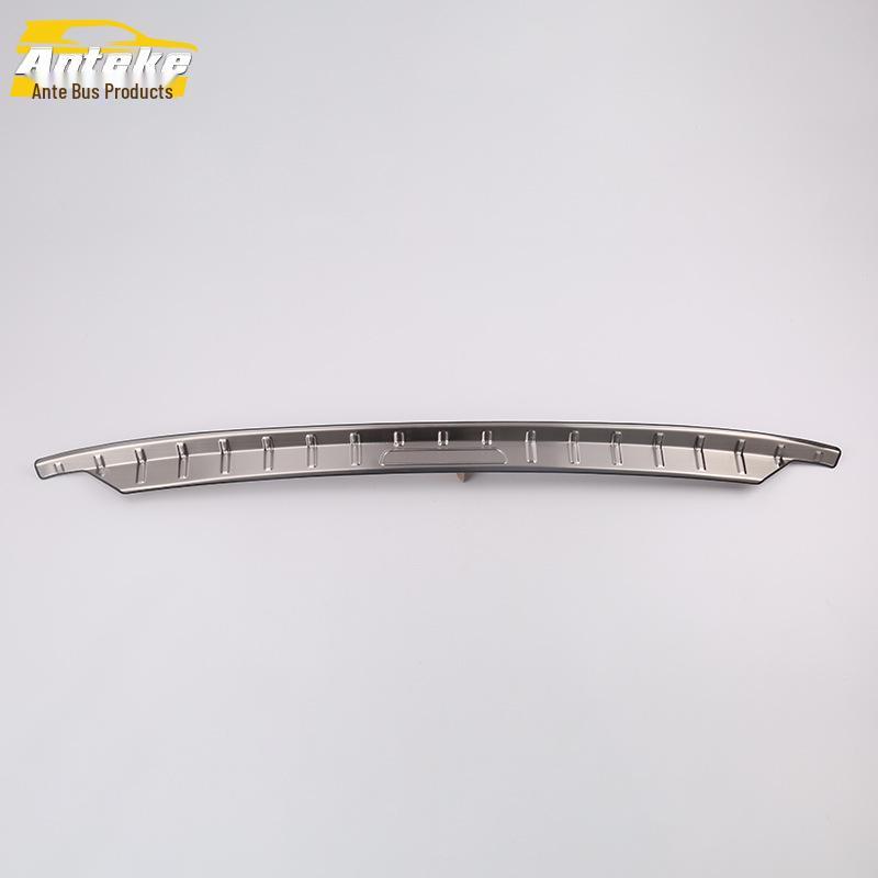 2019 Santa Fe Tailgate Bumper Protector Stainless Steel Trunk Guard