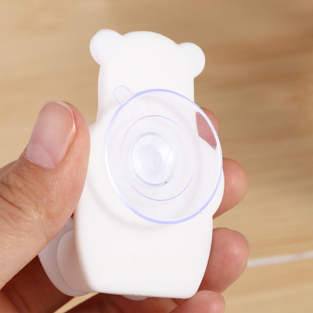 Bear Toothbrush Rack Suction Cup Polar Bear Toothbrush Holder Cute   Bathroom