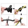 Flexible Spiral Tube Cable   Wire Wrap Cord Protector Wire Storage Black 1.5m * 16mm