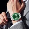 Fashion Luxury Mens Quartz Watch Calendar Display Luminous Pointer Stainless Steel Waterproof High Quality Mens Watch