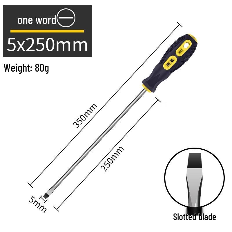 Przemysłowy Magnetyczny Zestaw Śrubokrętów Phillips i Płaskich - Zawiera Bardzo Twarde, Mocne i Małe Narzędzia