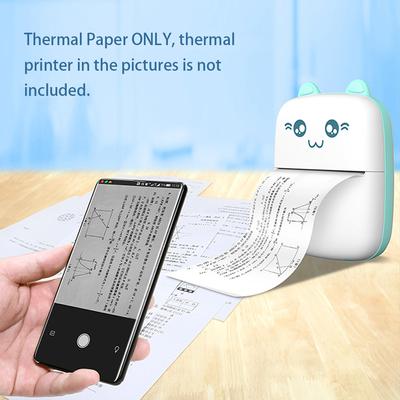 Rotolo di carta termica 57*25 mm Domande errate Note Carta da stampa per Mini fotografica termica portatile