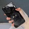 Cool Black Cat Pattern Glass Material Phone Case For iPhone 17 16 15 14 Pro Max 13 12 11 Pro 17 Air 16E 7 8 Plus XR XS X Cover