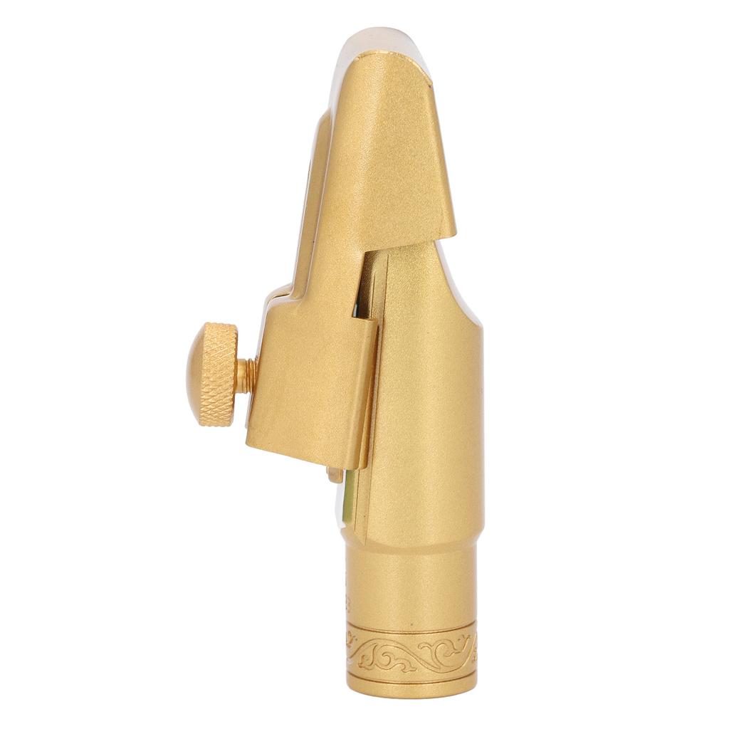 Sopransaxophon Mundstück Modell 6 Messing vergoldet B-Dur Sopransaxophon Mundstück zum Ersatz