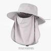 Men and Women's Summer Sun Hat Outdoor Breathable Sun Hat Big Brim Fisherman Hat Neck Protection Fishing Hat Sun Protection Hat Sun Protection Hat