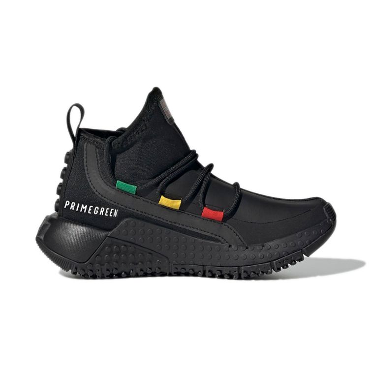 Adidas Lego X  Sport Mid K Collaboration Comfortable Sports Durable Breathable Mid-Top Kids Running Shoes Kids Running Shoes Charcoal FZ5504