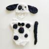 Handmade Crochet Puppy-Shaped Baby Photo Outfit