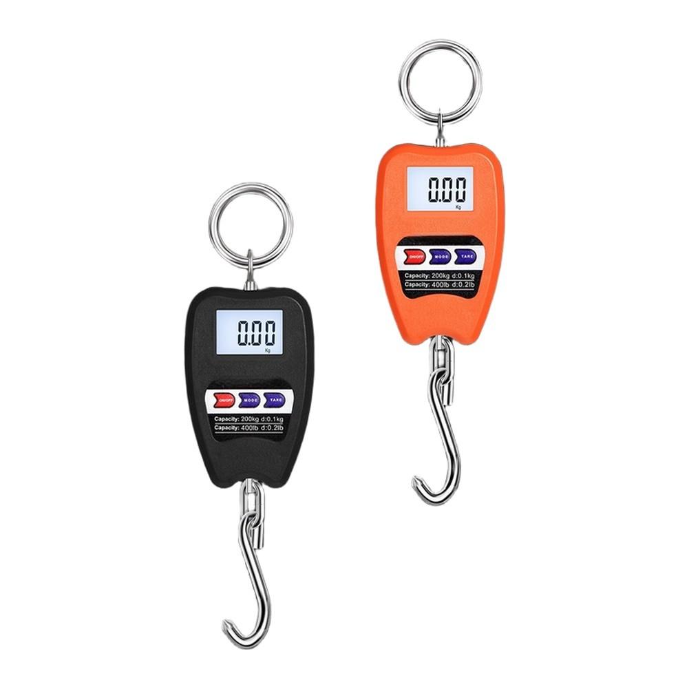200kg Electronic Hanging Scale with 0.05kg Graduation and Multi-Unit Support Kg Lb N for Global Weighing Needs
