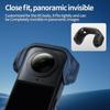 JOYSOG X5 Microphone Wind Muff Foam Soundproof Noise Reduction Cover for Insta360 X5 Action Camera