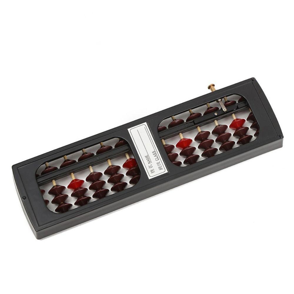 Plastic Plastic Abacus Multicolor Calculation Rack Durable Calculation Bead  Preschool