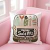 Cushion Cover Popular Animal Retro Sardine Short Plush Soft DoubleSided Printing Pillow Case Cozy Sofa Bedroom Home Decor Gift