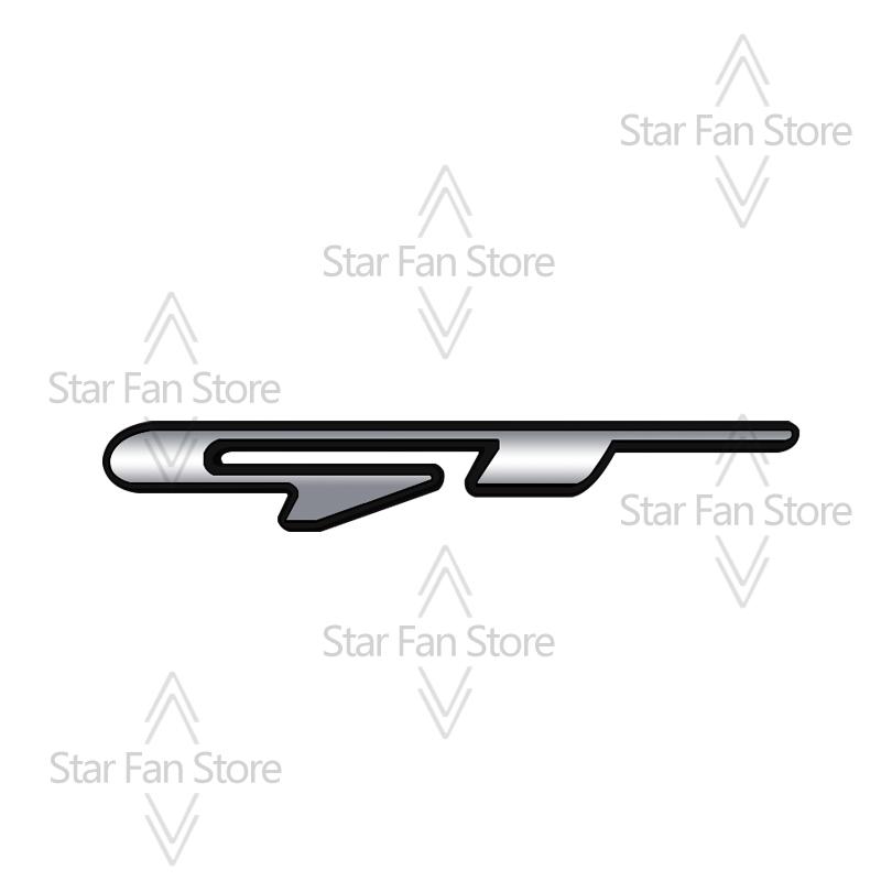 Badge Griglia Metallo GT Adesivi 3D Emblema Corpo Baule Auto Decalcomania Styling Auto Per KIA Sorento Stinger Sportage Rio K5 K9 Picanto K3