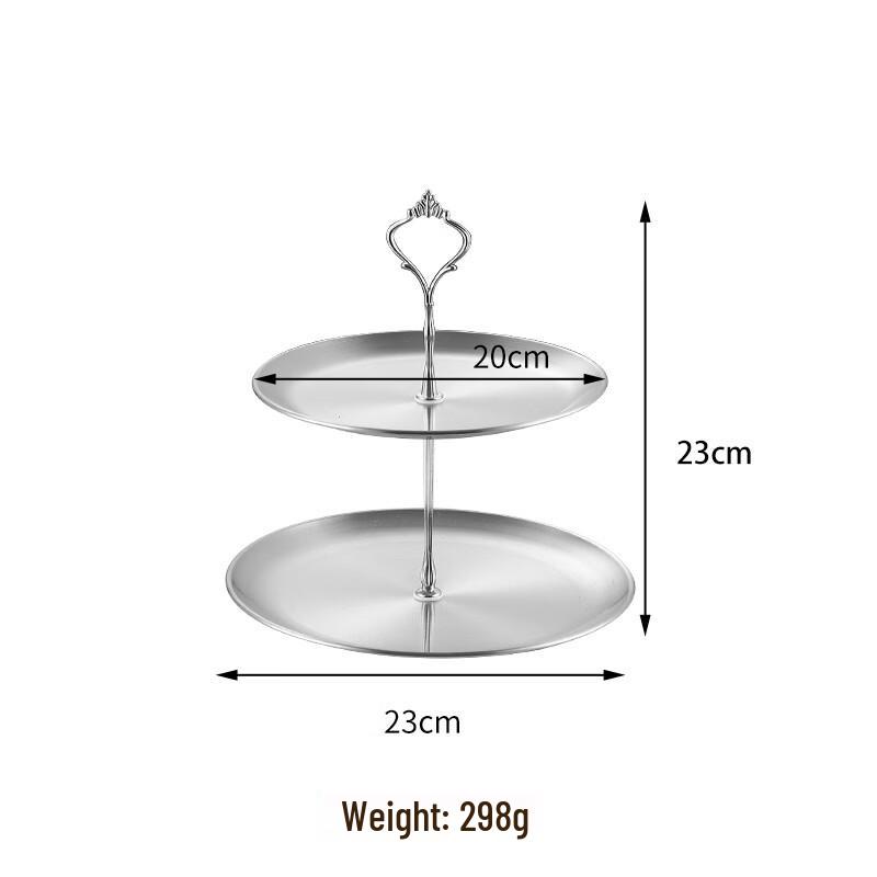 ME Stainless Steel Multilayer Fruit Basket & Storage Rack 2 Tier