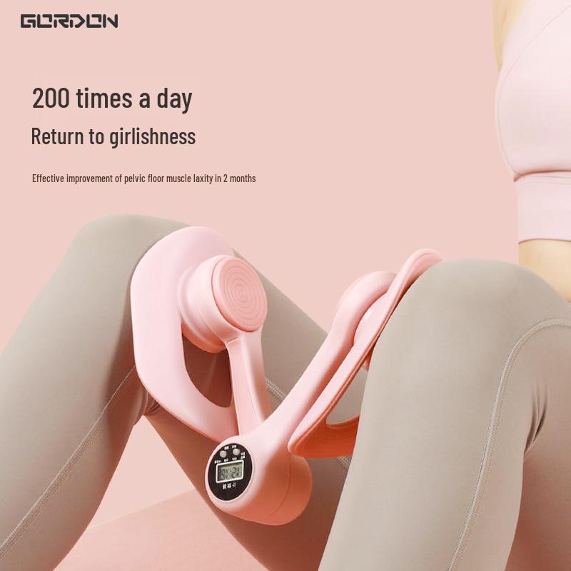 Pelvic Floor Muscle Trainer & Leg Clamp for Kegel, Thigh, and Home Yoga Exercises