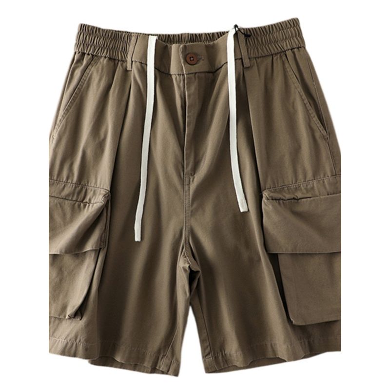 Simple Fashion Brand Cotton Casual Export Parka Shorts