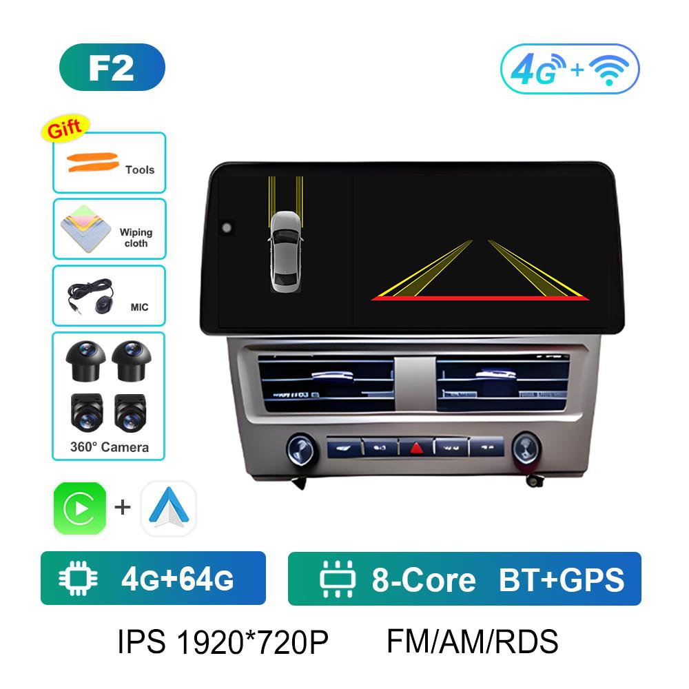 12.3 inch Touch Screen Wireless Carplay for Nissan Tiida C11 2005 2006 2007 2008 - 2010 GPS Navigation Bluetooth Cooling fan 4G