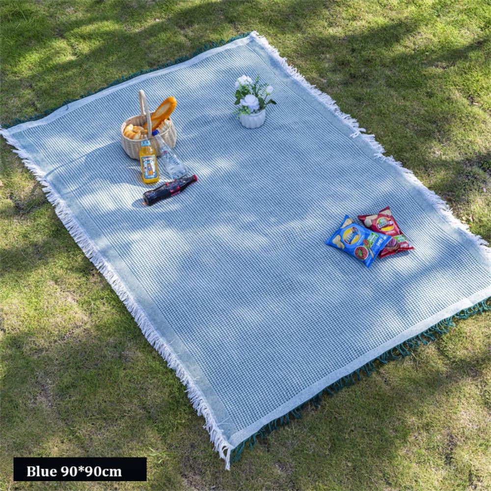 with Storage Belt Moisture-Proof Mat White Picnic Cloth High Quality Beach Mat Tent
