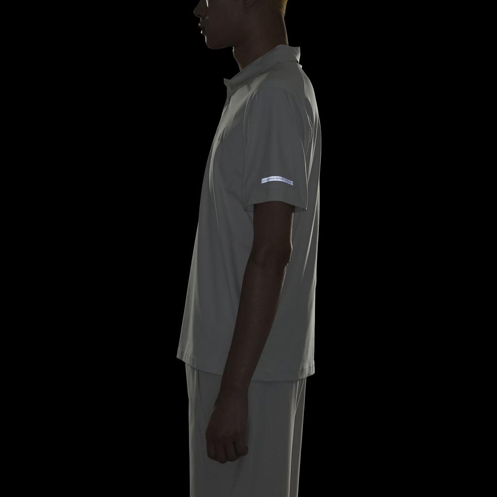 Adidas Logo Cool Sports Casual Short Sleeve Polo Shirt Men Polo Shirts Miracle-Bauxite-Brown JL6047