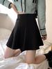 Milk Coffee Corduroy High-Waisted A-Line Skirt for Women - 2025 Autumn/Winter New Petite Style
