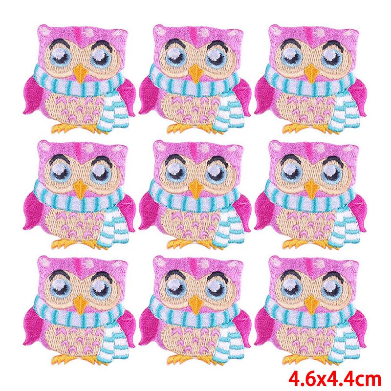 10 unids/lote, venta al por mayor, parche bordado, parches para planchar para ropa, parches para ropa, chaquetas, apliques de decoración, suministros para coser