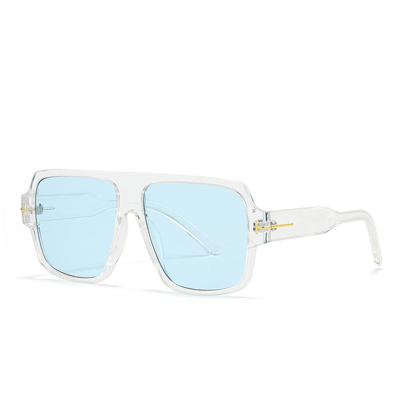 Foreign Trade Cross-Border Modern Sunglasses European and American Street Photography Square Sunglasses for Women 9288