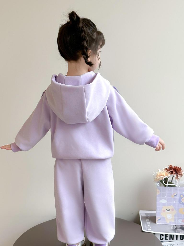 2025 Trendy Girls' Autumn Sportswear Set: Stylish Spring & Autumn Children's Clothing