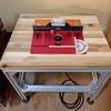Aluminium Router Table Insert Plate Woodworking Trimmer Electric Wood Milling Flip Plate With Miter Gauge for DIY Working Benche