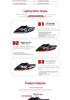 Ford Mondeo S-Max (07-13) Headlight Assembly with Modified Lens, DRL, and Flowing Turn Signals
