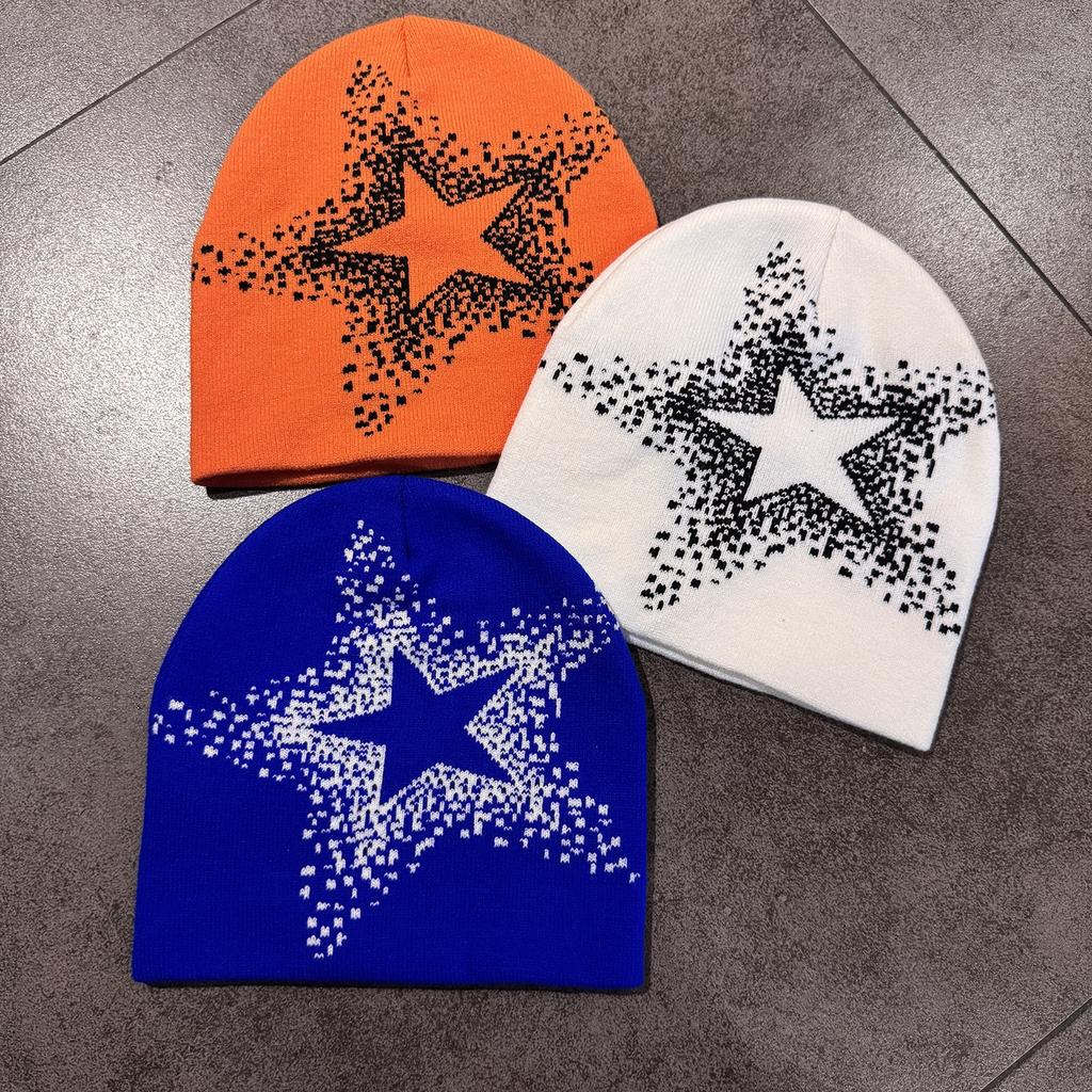 Best Price Jacquard Beanie with Fold Cuffless Winter Skull Knitted Hat Low MOQ Custom Logo High Quality for Beach Use