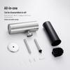 Zhi Shi Stainless Steel Toilet Brush and Holder Set