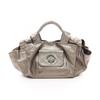Used Nappa Aire Handbag Leather Gold Used Women