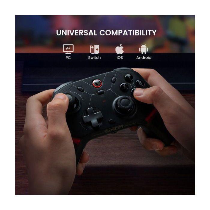 Manette de jeu - GAMESIR - Cyclone 2 Bundle - Sans fil - USB-C - Compatible PC/Nintendo Switch