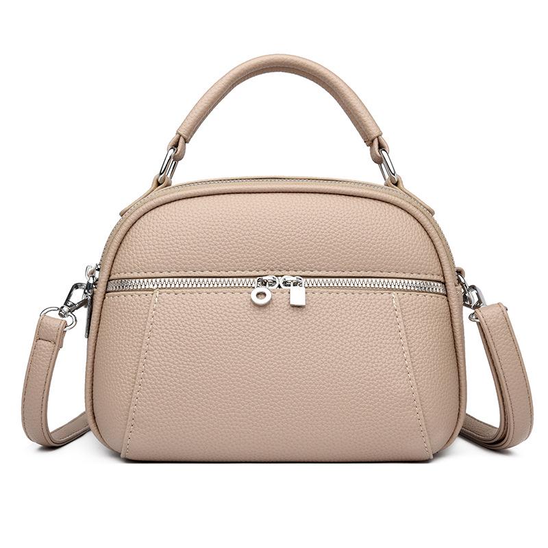 Женская высококлассная многосекционная сумка кроссбоди на плечо, Осень 2025 23x10x17 cm хаки