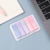 200 Sheets Morandi Transparent Fluorescent Index Tabs Pet Arrow Flags Sticky Note For Page Marker Planner Stickers Office School