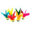 Kick-resistant Funny Multi-color Chinese Shuttlecock for Outdoor Recreation
