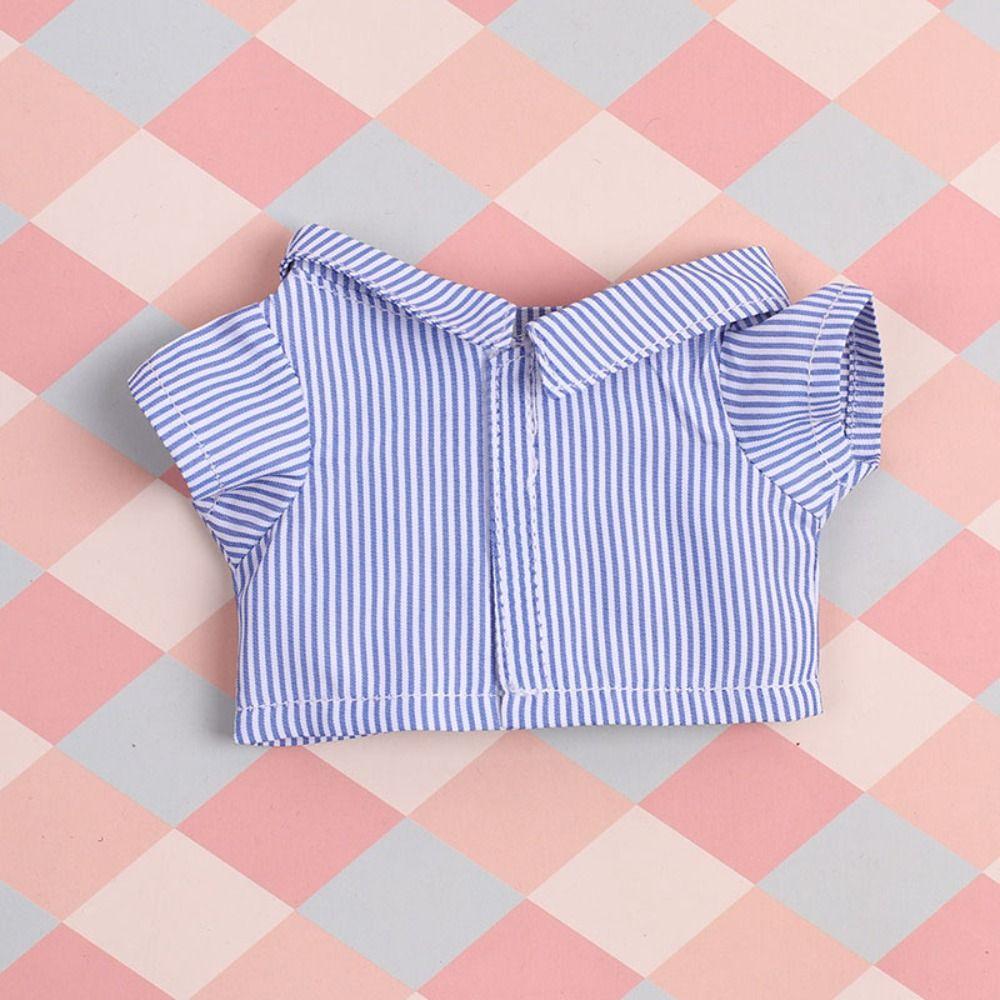 Fashion Style Doll T-shirt Multicolors Mini Clothes Idol Doll Outfit  15/20cm Cotton Stuffed Dolls