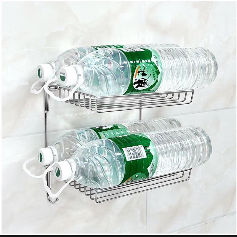 miflame 2-Tier Stainless Steel Folding Storage Shelf