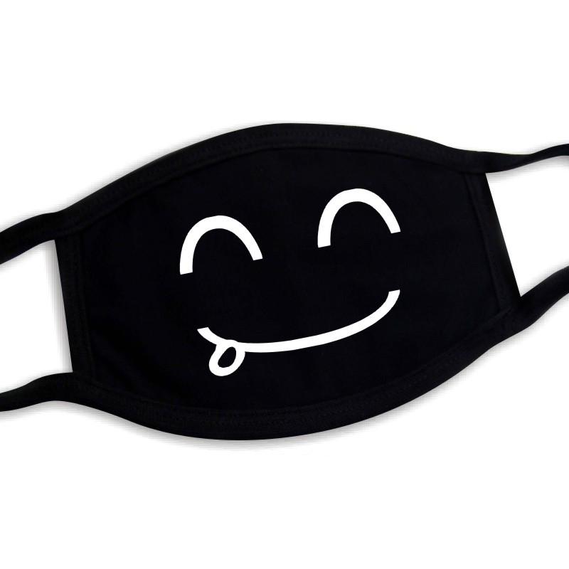 European-American Cute & Funny Halloween Printed Cotton Face Mask for Adults, Dustproof.