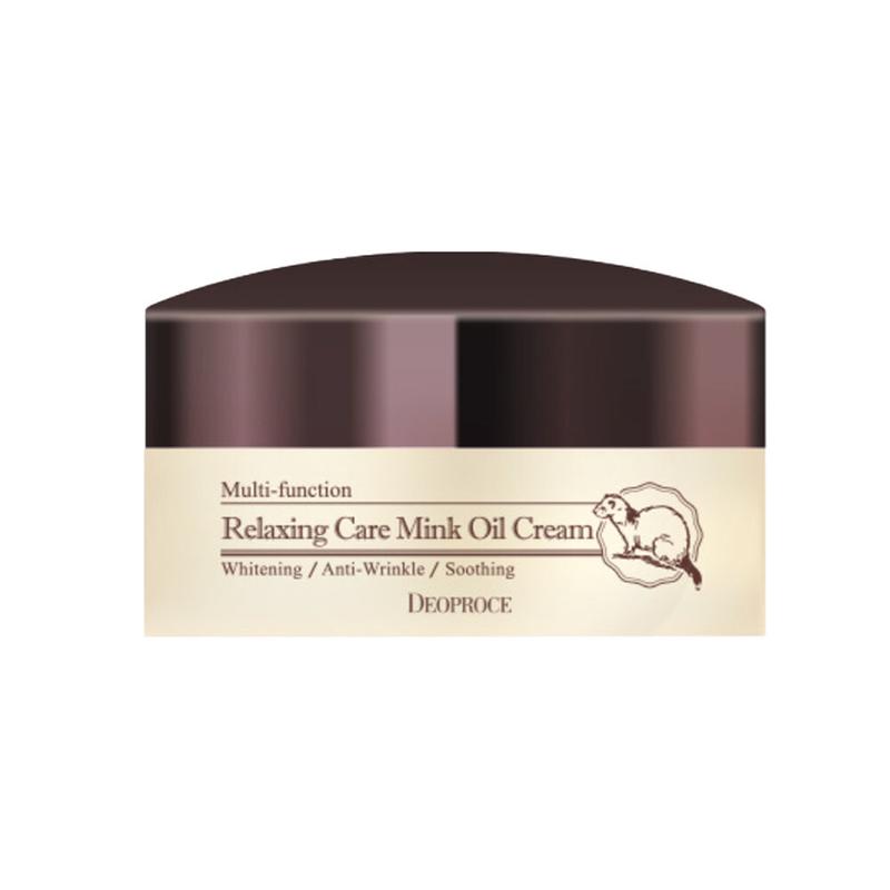 

[DEOPROCE] Relaxing Care Mink Oil Cream - 100g