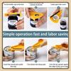 Can Opener Multifunctional Bottle Opener Jar Opener for Beer Coke Jam Beverage Easy opening of canned goods.