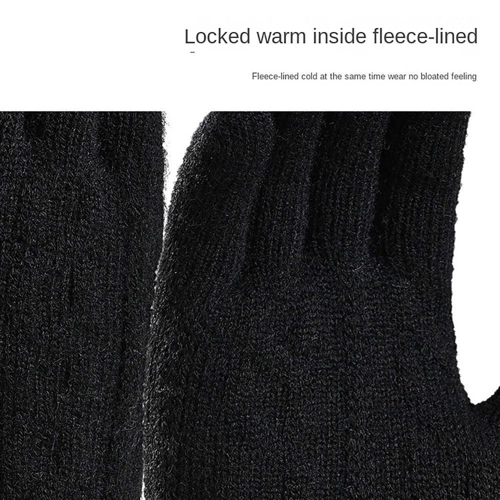 Sensitive Touch Touchscreen Gloves Cotton Fleecing Mittens Warm Winter Gloves For Winter Outdoor
