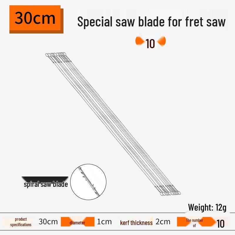 Multifunctional Handheld Steel Wire Fret Saw Blade for Woodworking