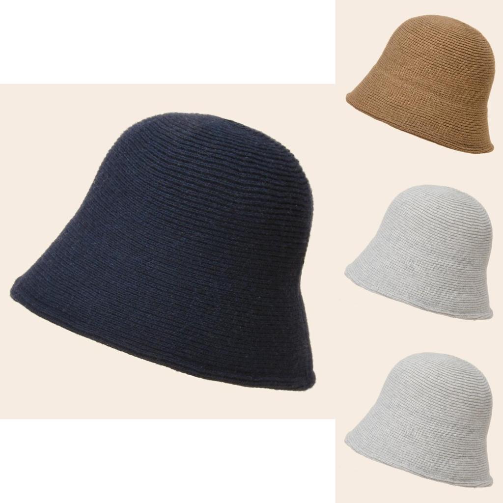 Knitted Autumn Winter Womens Fisherman Hat With Warm Polyester Material For Casual Style
