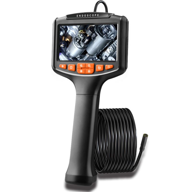 

10m/5m HD Industrial Endoscope Camera - Engine Repair Visual Probe Single Lens 8mm-2m Hard Line