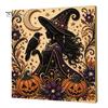 Ghost Pumpkin Art Craft Halloween Faux Pearl Kit, 3D Painting DIY Spooky Gem for Beginners Cute Set Adults, Autumn Home Wall Decor Crafting