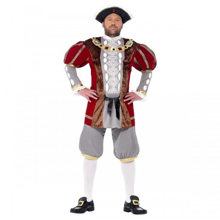 Smiffys Deluxe-Kostümset für Herren mit Heinrich VIII.