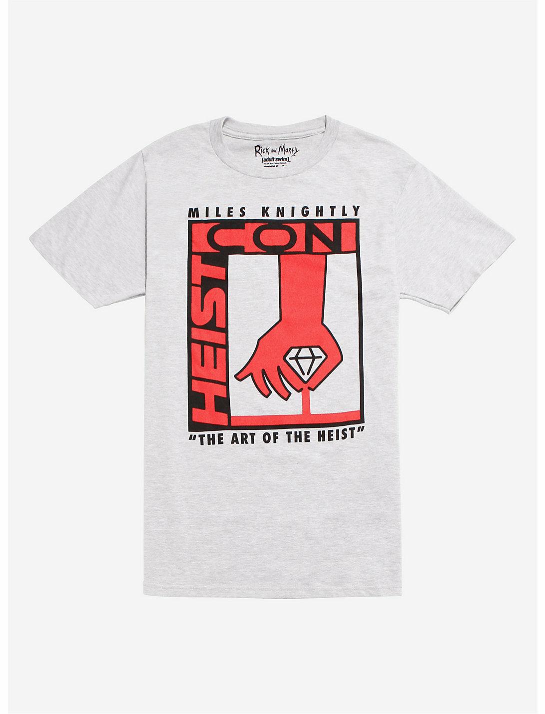 Rick And Morty Heist Con T-Shirt S разноцветный