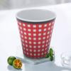 4Pcs/Set Imitation Porcelain Beverage Mug Originality Melamine Cup for Student School Home
