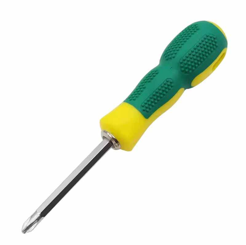2 In 1 Double-head Multi-function Screwdriver Removable Hand Tool Slotted Cross Screw Driver Impact Repair Tool